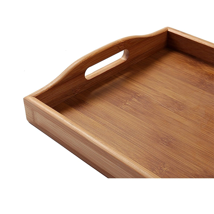Country Rustic Wood Food Serving Tray for Home Use