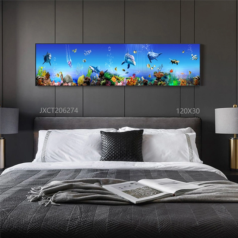 Rectangle Shape Print Canvas Painting Art Wall Painting for Bedroom Wall Decor