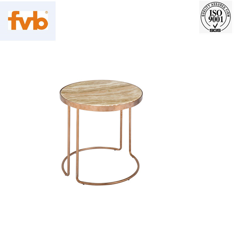 Customized Round Modern Design MDF Table Top Coffee Table