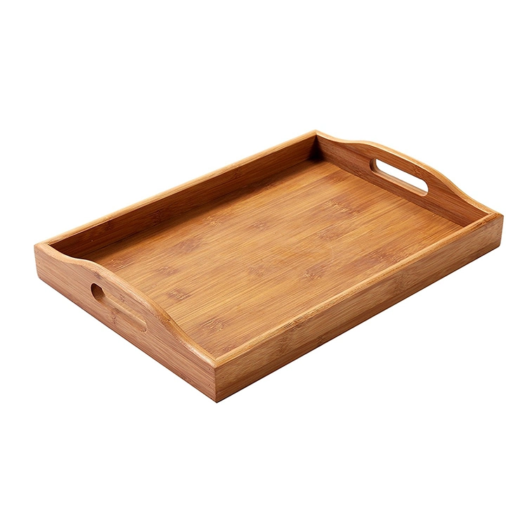 Country Rustic Wood Food Serving Tray for Home Use