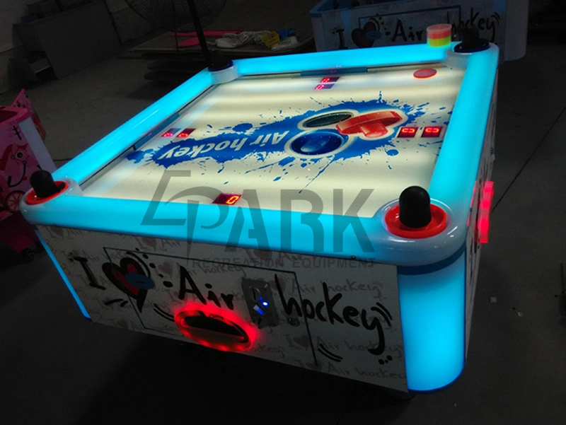 4 Player Air Hockey Table Coin-Operated Kids Hockey Game Console