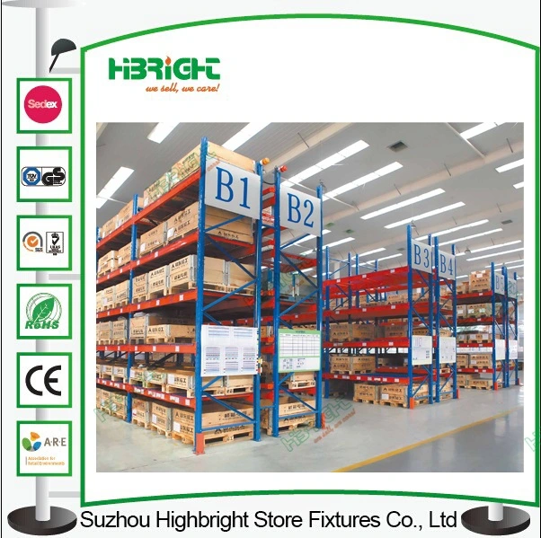 Hevey Duty Long Span Storage Warehouse Pallet Rack Shelving