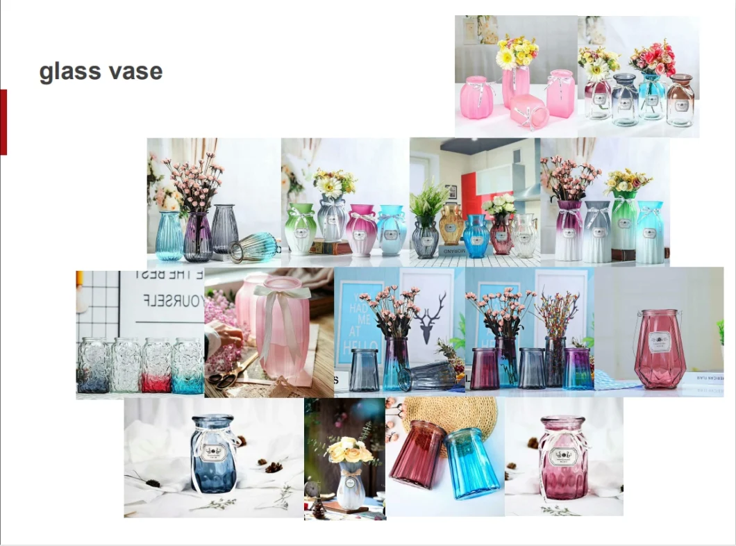 Glass Cylinder Vases Glass Floating Candles Holders for Wedding Centerpieces