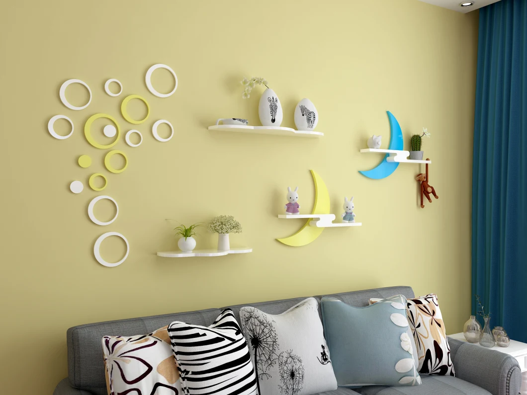 Wall Shelf Children's Room Living Room Wall Decoration Wall Rack Partition