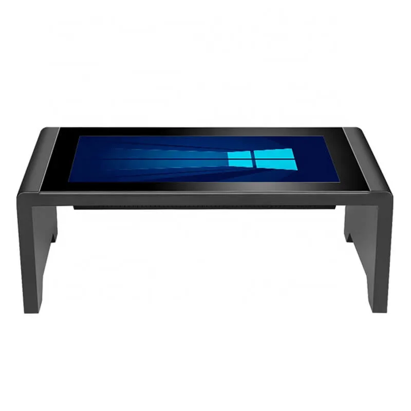 Floor Stand Coffee Table 55inch Touch Screen Kiosk Interactive Touch Coffee Table