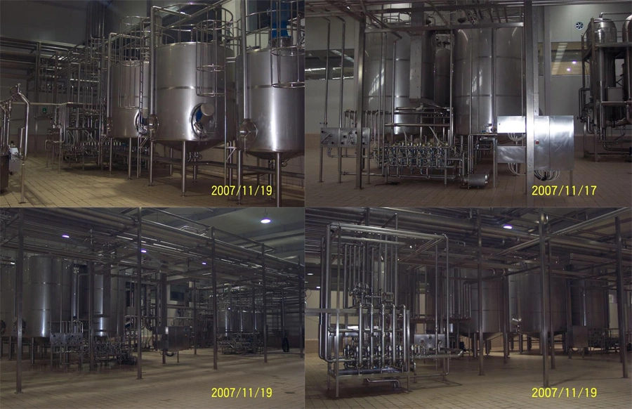 Uht Milk Processing Machinery Line for Long Shelf Uht Milk