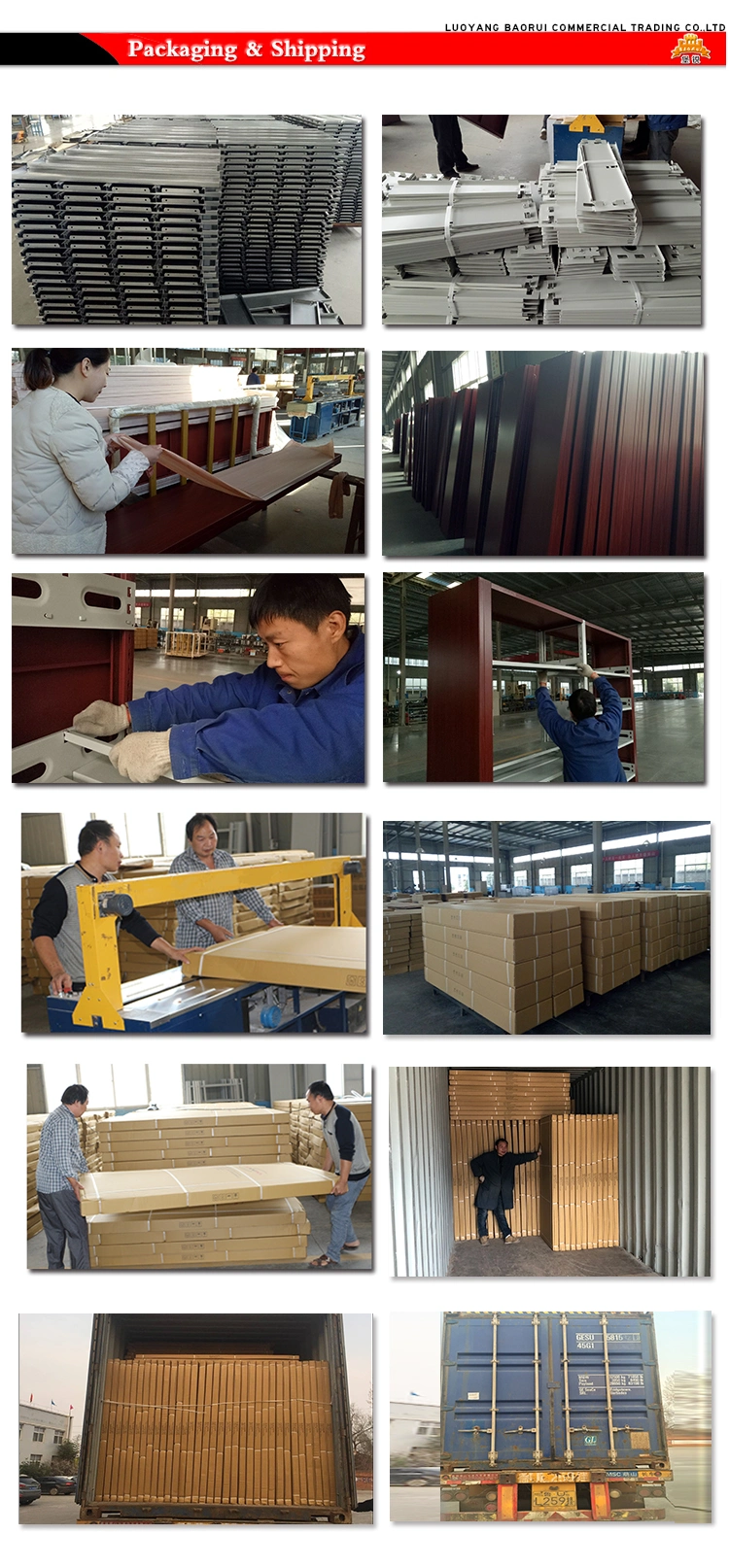 China Factory School Library Book Shelves