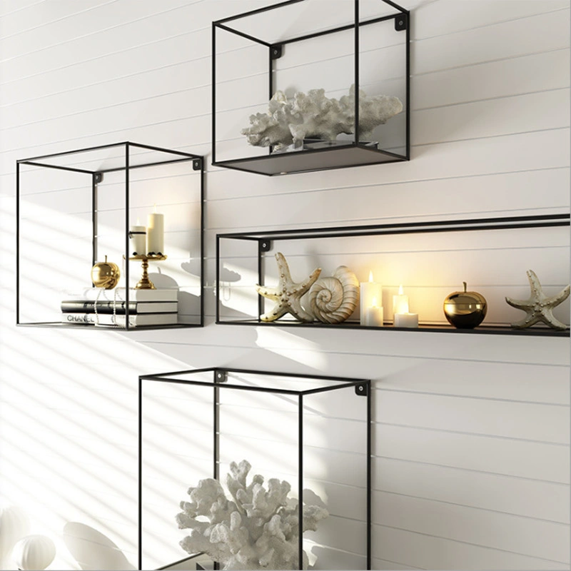 Modern and Simple Metal Hanging Shelves with Different Specifications 0529