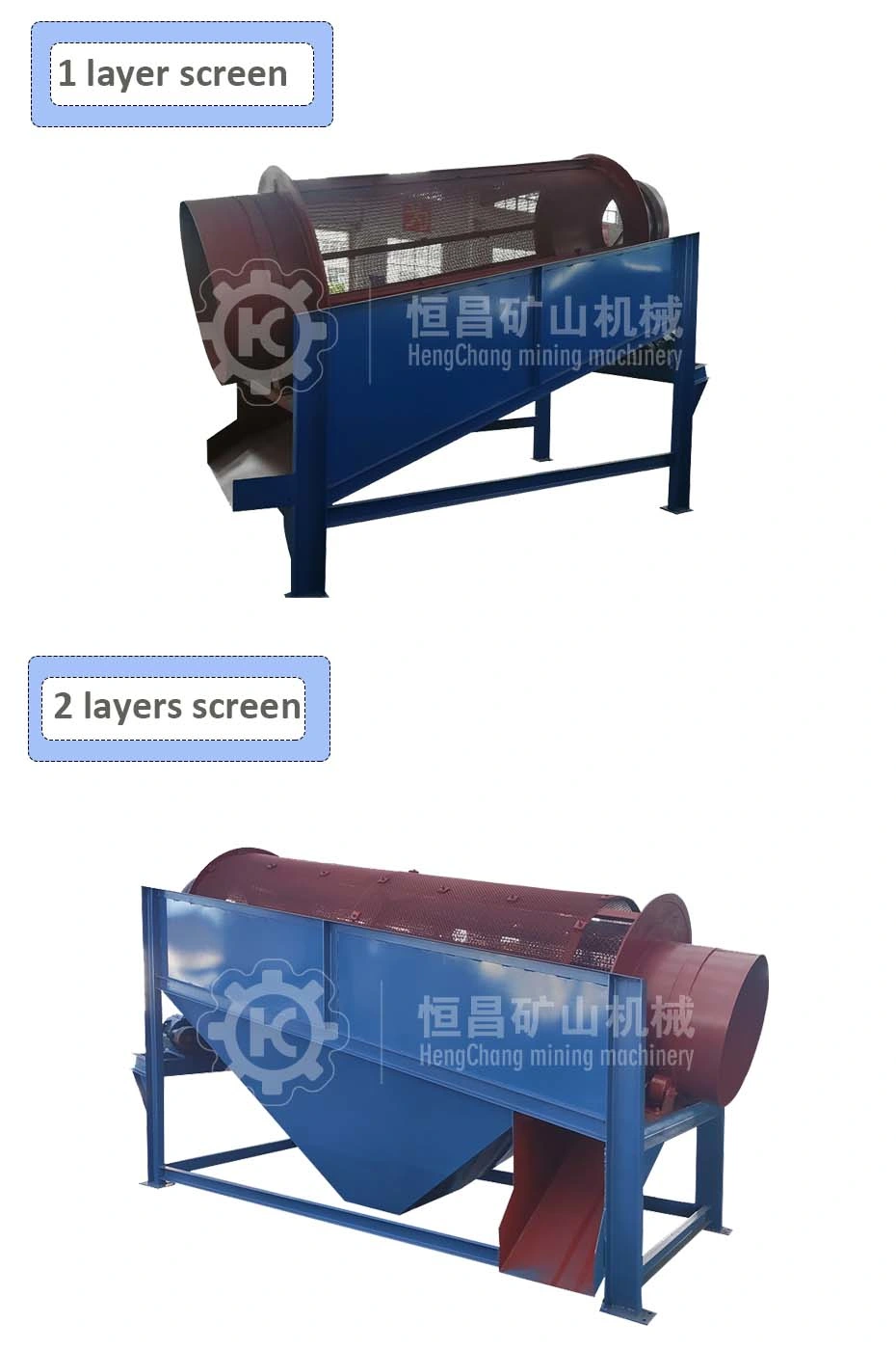 Small Mini Mobile Gold Trommel Screen for Washing Alluvial Gold Mining 1-5 Tph