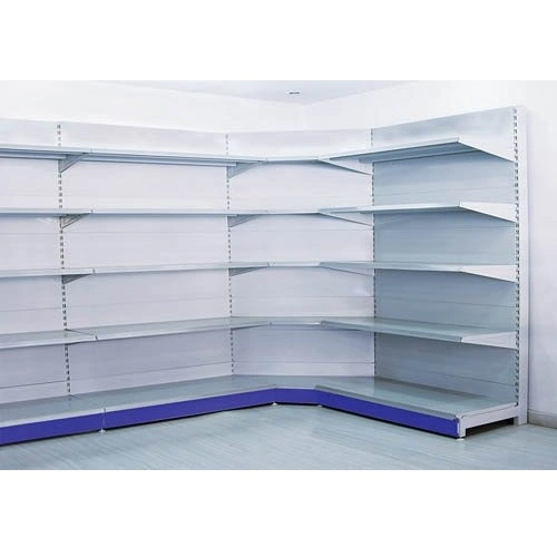 Display Wall Side Corner Supermarket Shelves