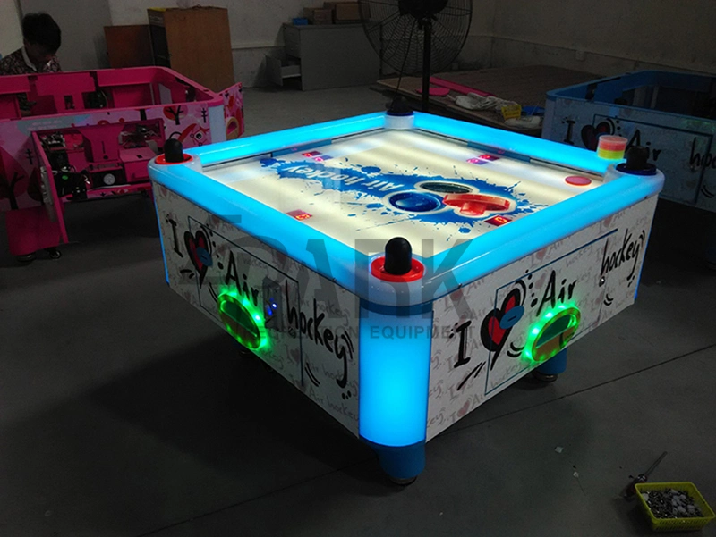 4 Player Air Hockey Table Coin-Operated Kids Hockey Game Console