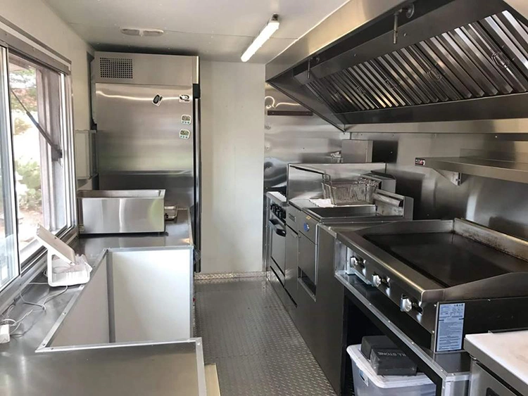Forland Mobile Food Car for Sale/Floating Coffee Car/Mobile Kitchen Car
