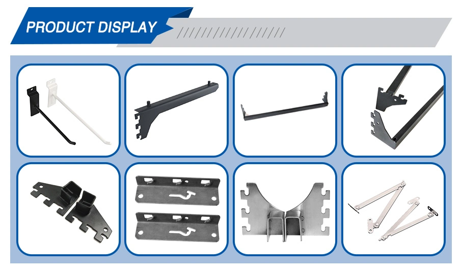 Hot Sell Stamping Welding Wall Mounted Metal Shelf Bracket for Wall Supporting