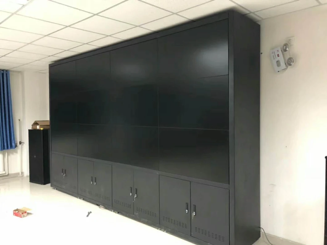 Imported Original Korea LCD Video Wall with 3X11 Video Wall Controller, Wall Mount Rack, HD Splitter