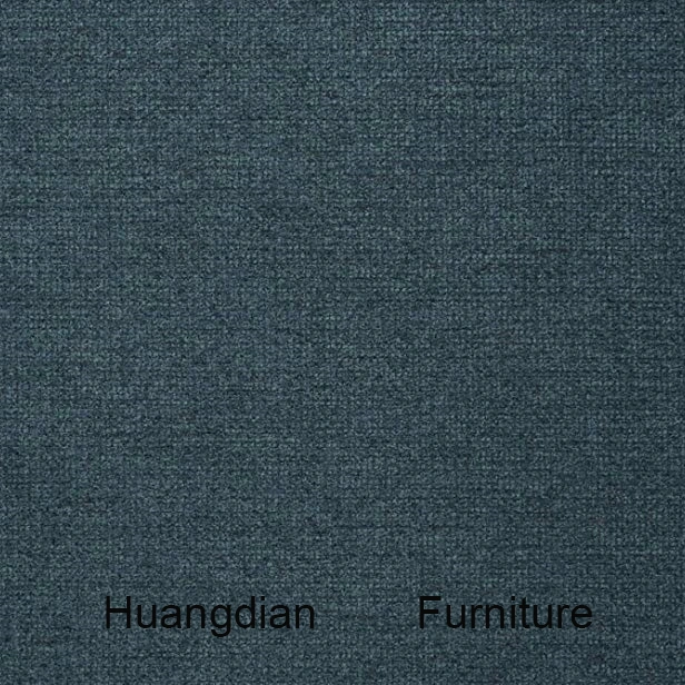 MID-Century Hotel Living Room Demin-Coloured Linen Sofa
