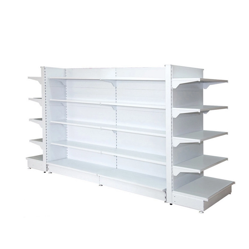 Customized Supermarket Modern Pharmacy Shelving Durable Display Shelves