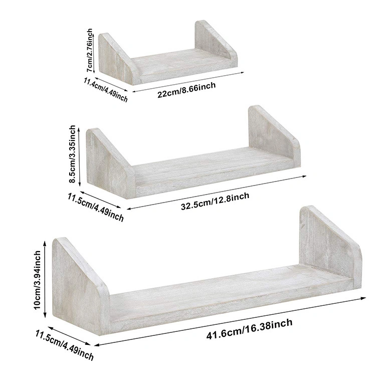 Nordic Wall Solid Wood Shelf, Creative Wall Shelf, Simple Wall Shelf