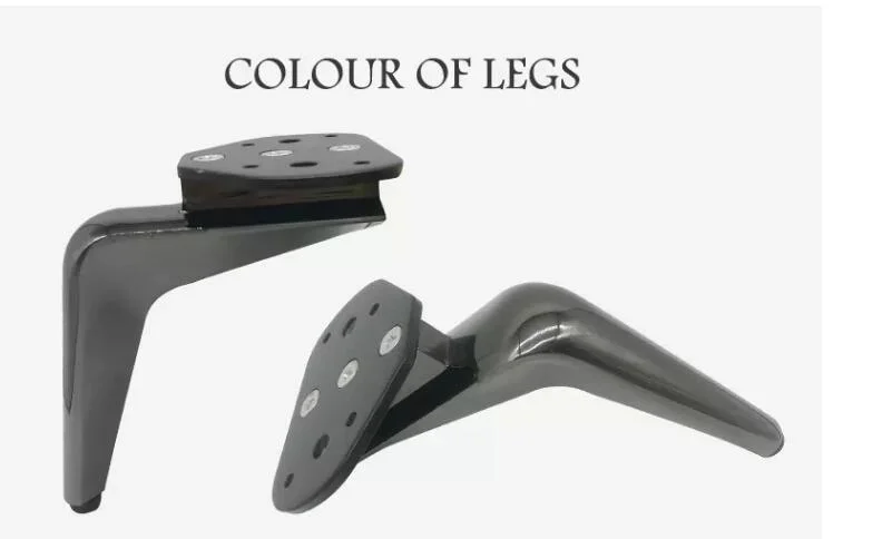 Gun Black Coffee Table Sofa Support Foot File Type Bathroom Cabinet Table Legs