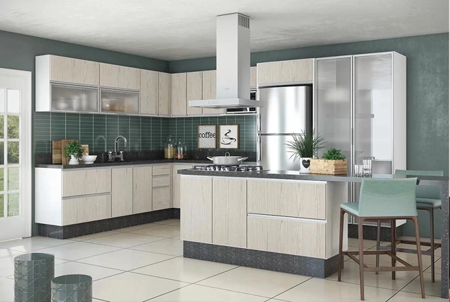 Used Kitchen Wall Hanging Cabinet Shelves Doors Modular Laminate Kitchen Cabinets