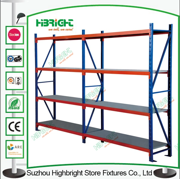 Hevey Duty Long Span Storage Warehouse Pallet Rack Shelving