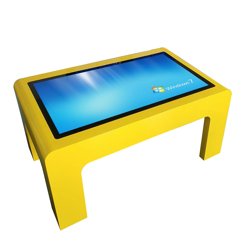 Floor Stand Coffee Table 55inch Touch Screen Kiosk Interactive Touch Coffee Table