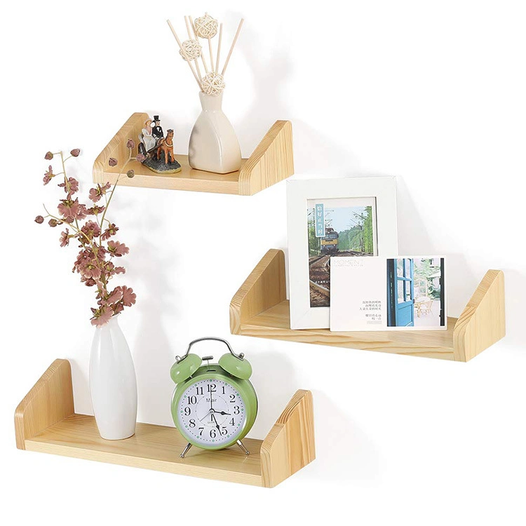 Nordic Wall Solid Wood Shelf, Creative Wall Shelf, Simple Wall Shelf