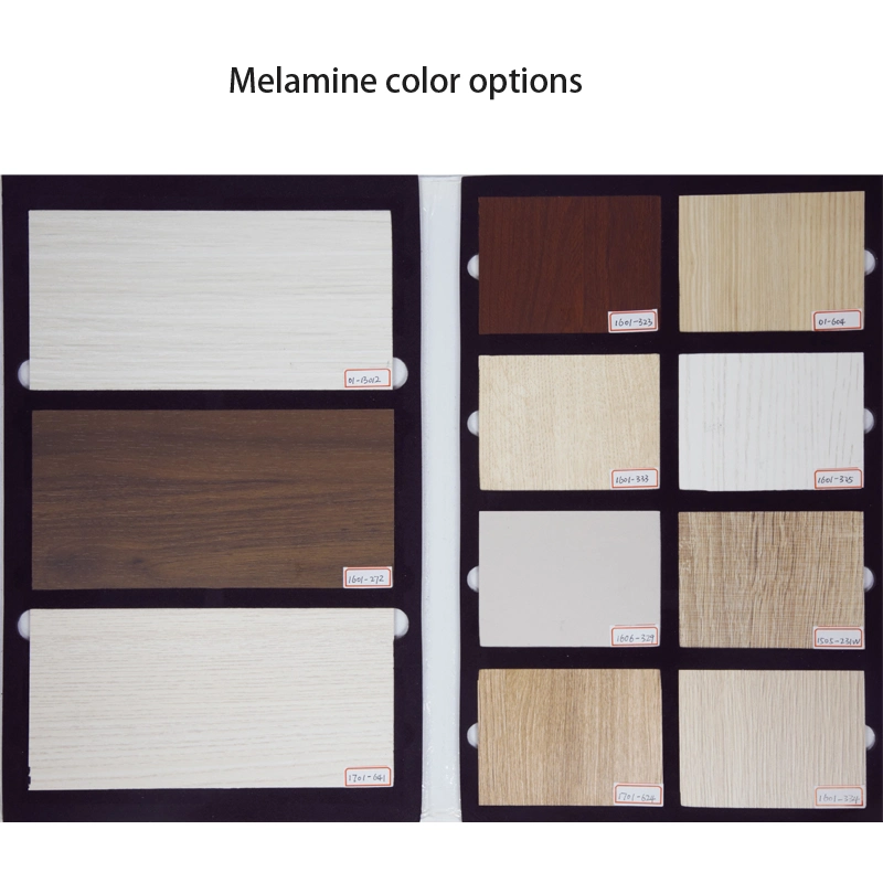 Wooden Melamine Pb/MDF 3 Door 3 Drawer Wardrobe with Shelf and Hanger for Bedroom Use