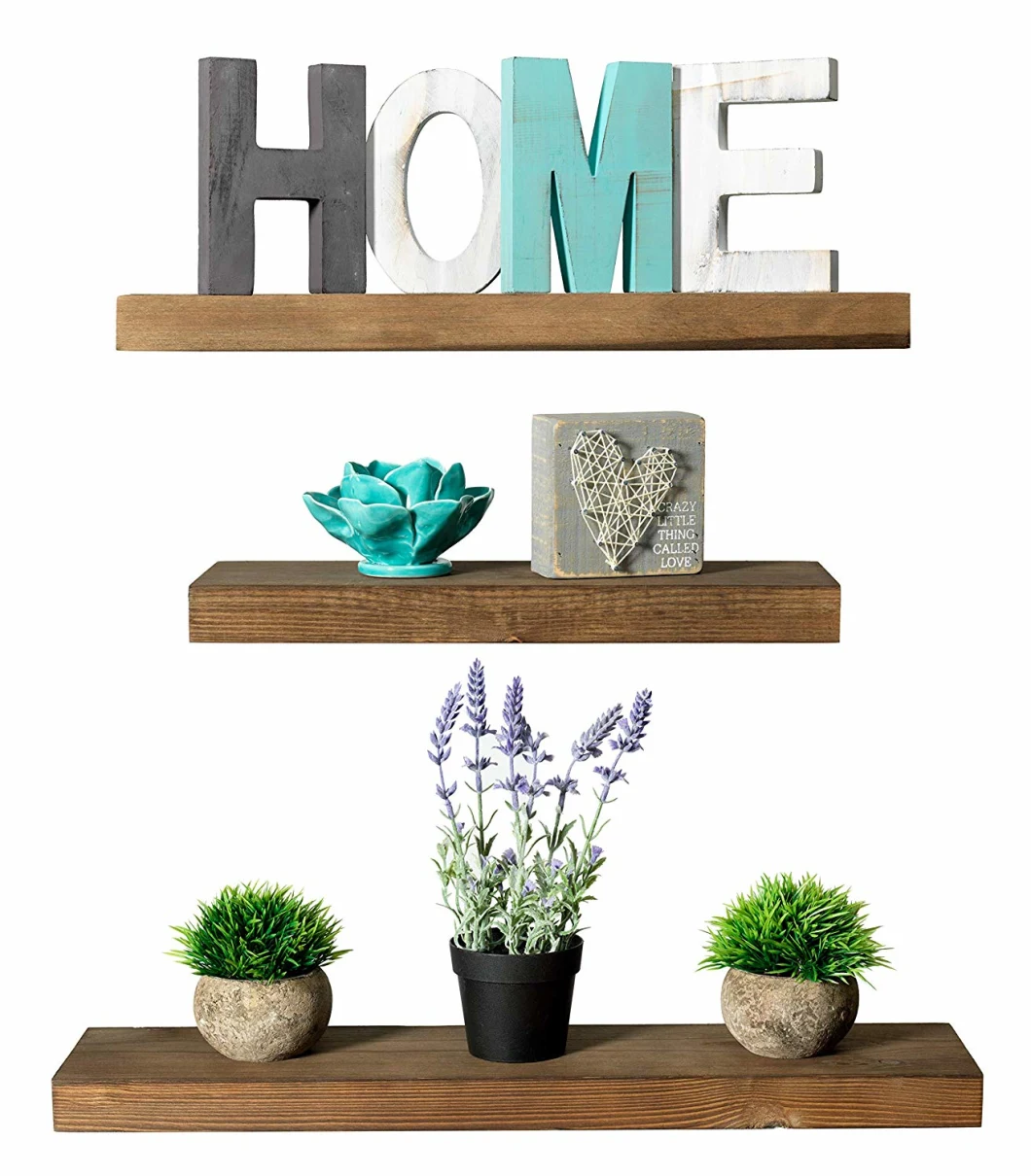 Decorative Floating Shelves Wooden Wall Shelf Home Decoration Wall Decoration