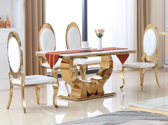 Modern Furniture Dining Room Side Sofa End Coffee Table Outdoor Banquet Wedding Folding Round Dining Table Chair 8/10/12 Sitting Marble Glass Console Table