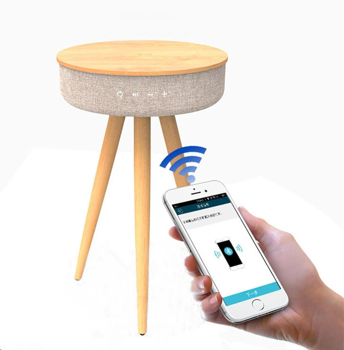 HiFi Smart Speaker Wireless Charging Indoor/Outdoor Multifunction Coffee Table Desk Bluetooth Home Audio Equipment Subwoofer