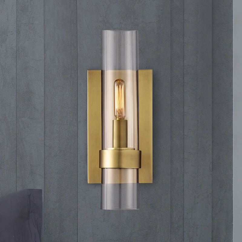 Nordic Wall Lamp for Gold Color Living Room Bedroom Hotel Wall Lights (WH-OR-102)