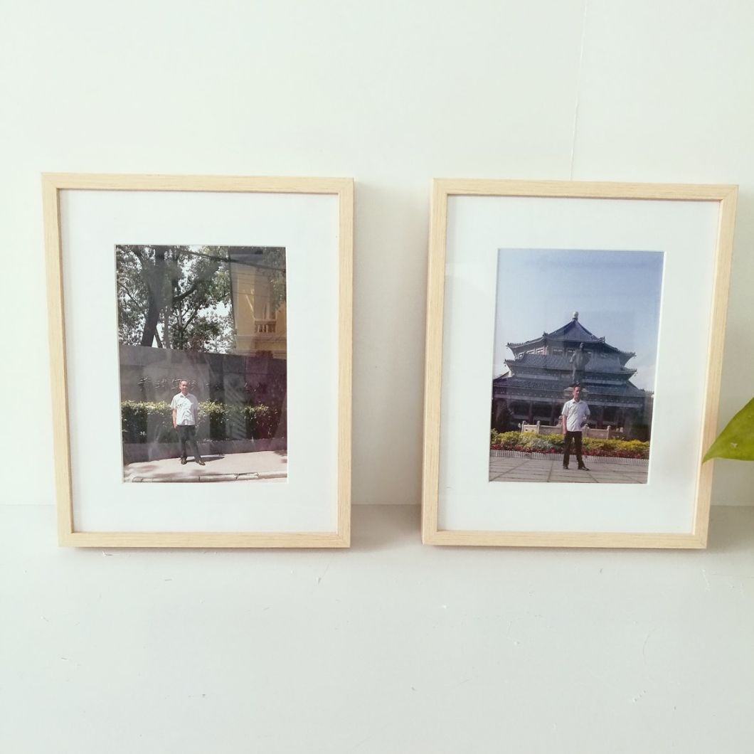 Wooden Color Aluminum Photo Frames with Bulk Price