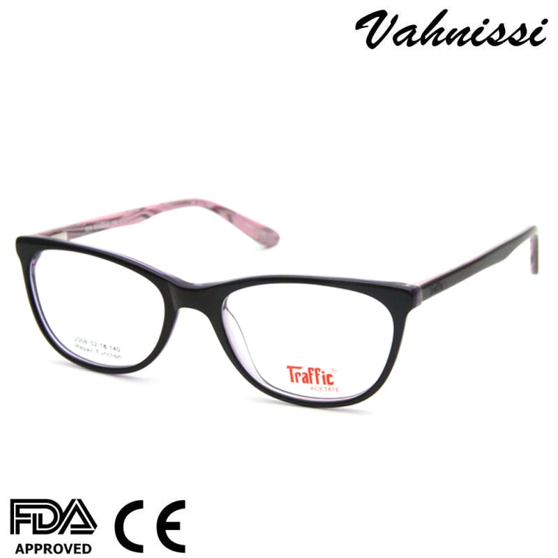 2021 Trending Vintage Super Thin Teenager Acetate Optical Spectacles Frames