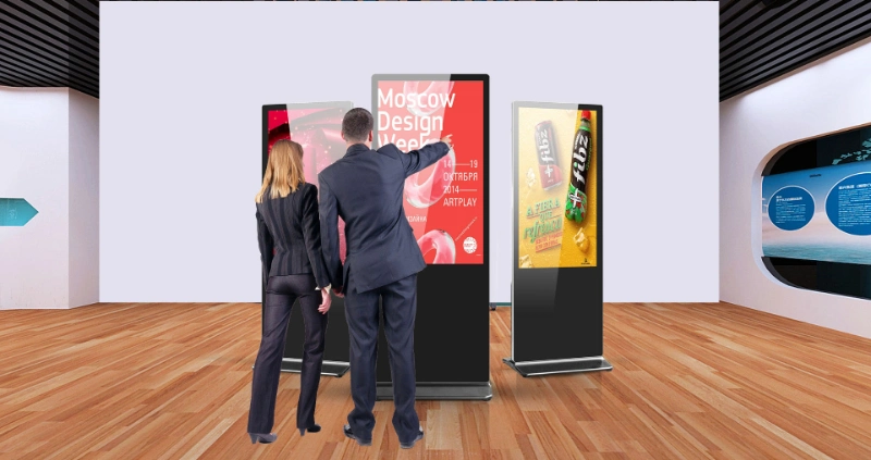 New Style Digital Advertising Player Advertisement Photo Booth Frame Monitors Totem Digital Signage