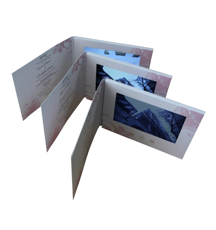 Best Price 7 Inch Digital Photo Frame Printing Video Production Brochure Video Greeting Card
