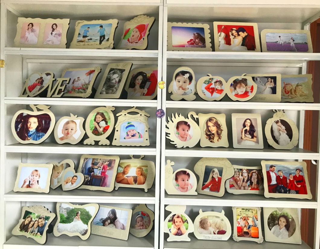 High Quality Sublimation Blank Picture MDF Photo Frame with Aluminum Sheet MD-039