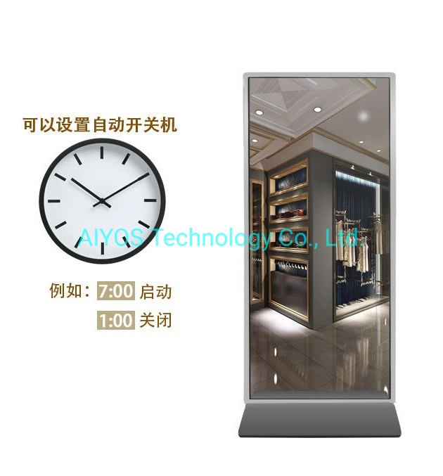 Mirror Panel Digital Photo Frame 32/43/55 Inch Magic Mirror Kiosk HD Android Mirroring TV Magic Mirror Photobooth