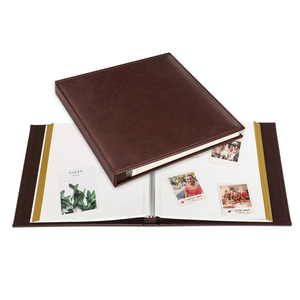 Wedding Memorial Book Promotion Gift Baby Picture Frame Family PU Leather Photo Album