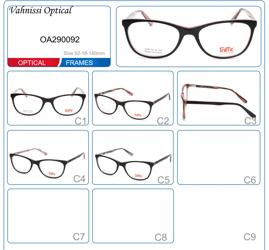 2021 Trending Vintage Super Thin Teenager Acetate Optical Spectacles Frames