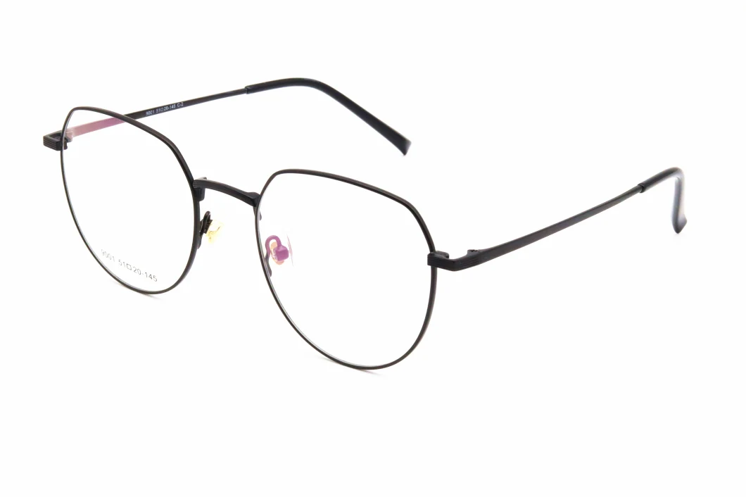 Factory Produced Korea Style Retro Cute Metal Optical Frames Eyewear 9001