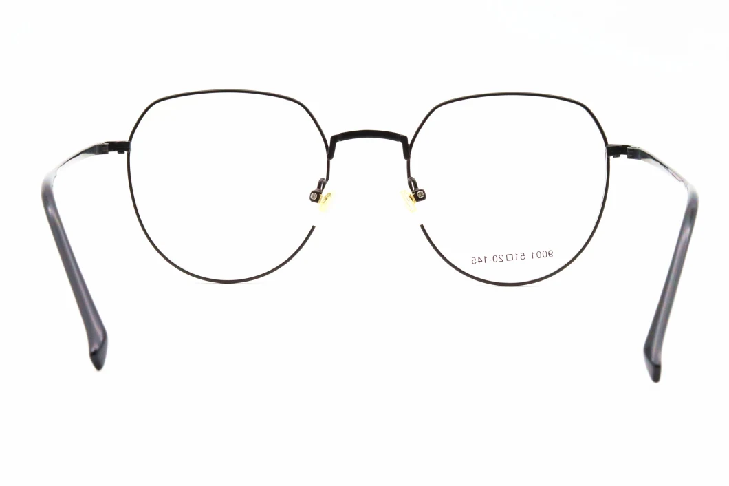 Factory Produced Korea Style Retro Cute Metal Optical Frames Eyewear 9001