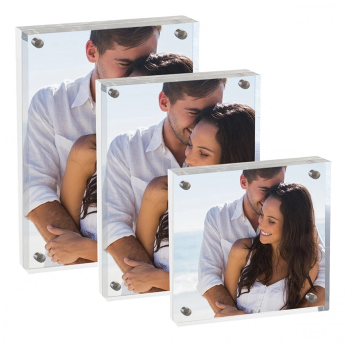 High Quality Customized Clear Acrylic Magnetic Photo Poster Gallary Frame