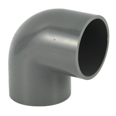 PVC Pipe Elbow 90 of Polyvinylchloride Plastic Fitting