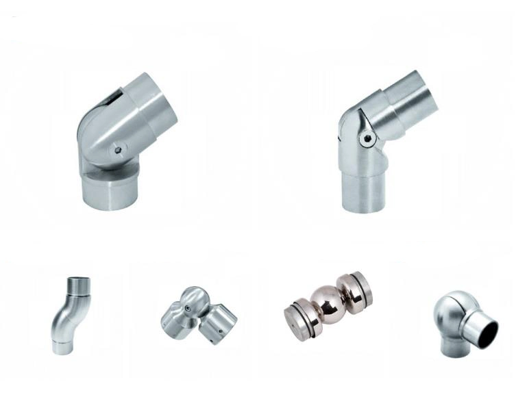 Cheap Price Steel Pipe Fitting 304 316 Material Railing Fitting