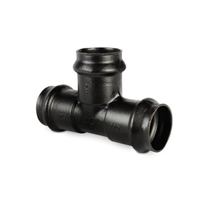 Ductile Iron Pipe Fitting Double Socket 90 Degree Bend for PVC Pipe