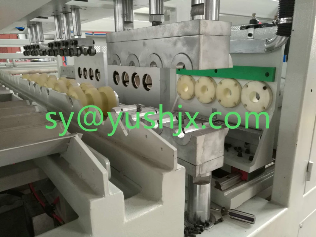 China Four Cavity Outlet Electric Conduit UPVC Pipe Extrusion Machine/Belling Machine/Socket Machine