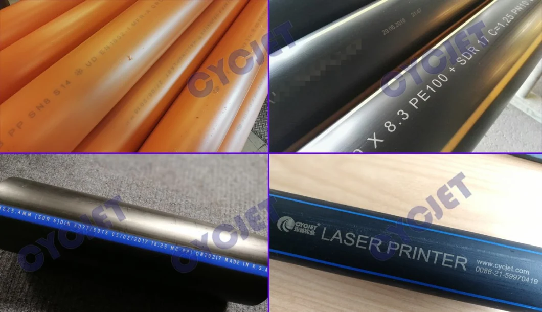 Cycjet Lf30f Laser Marking Machine for PVC/PPR/PE Pipes