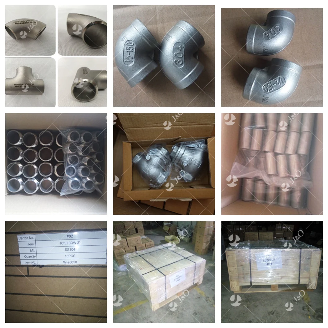 304 High Pressure Pipe Fittings Threaded/Weld Coupling