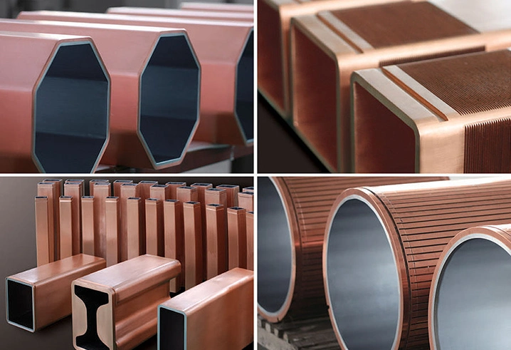 50*50mm Square Cooper Mould Tube or Cooper Pipe