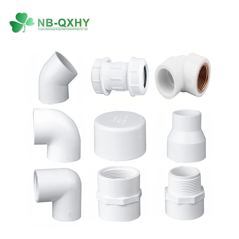 Water Supply PVC Pipe Fitting Sch40 Reducing Coupling Pipe Coupling